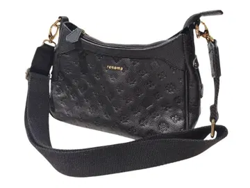 레노마 RENOMA 모노그램 숄더백 블랙