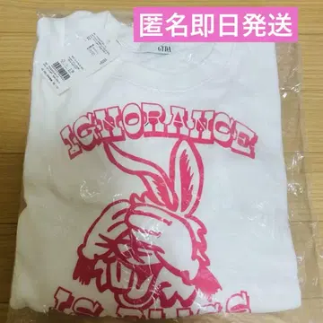 [ 새상품 ] GYDA ignorance BUNNY 숏 맨투맨 상의