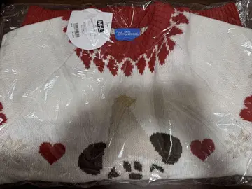 디즈니 크리스마스 2024 리루린린 스웨터 니트 미사용 미개봉