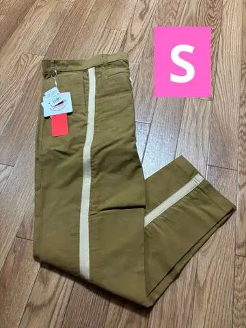 키위앤코 아메리칸 디자인 프로덕츠 사이드 스트라이프 팬츠 카키