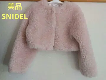SNIDEL 인기 핑크 아우터 원사이즈