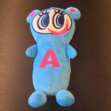 새상품 엔젤블루 봉제 인형 펜 파우치 필통