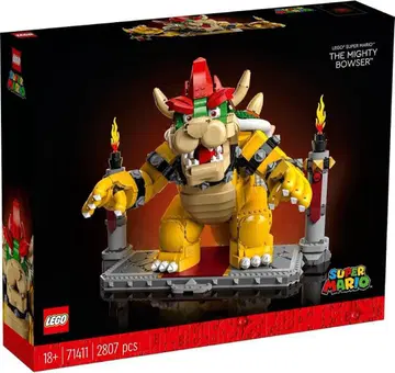 LEGO 슈퍼 마리오 더 마이티 바우저 2807피스 미개봉 새상품