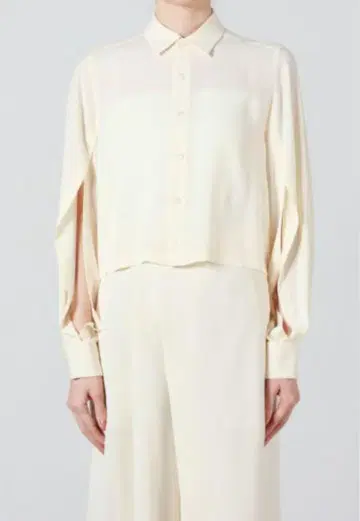 HYKE 하이크 TAP CROPPED SHIRT 크롭 셔츠 사이즈 2