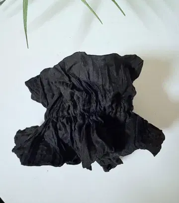 acca 블랙 마쉬멜로우 스크런치