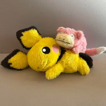 피츄 야돈 봉제 인형