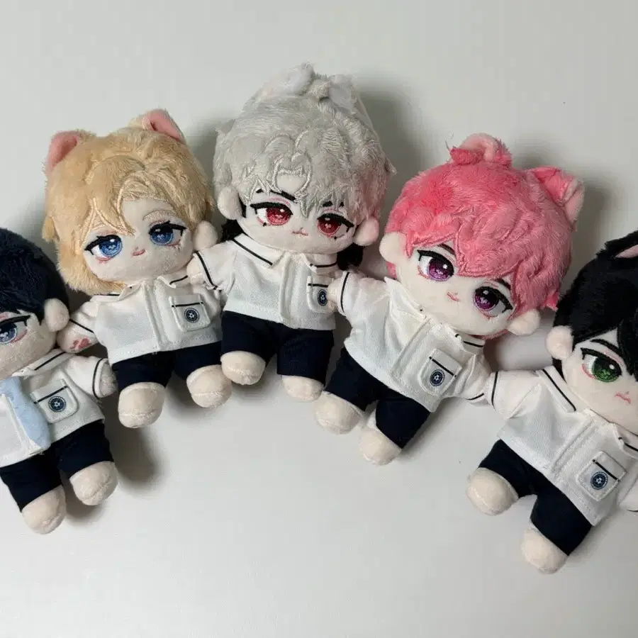 「5点セット」 PLAVE プレイブ　骨入り　ぬいぐるみ 10cm 　포둥플브 5点セット」 PLAVE プレイブ 骨入り ぬいぐるみ 10cm 포둥플브 PLAVE