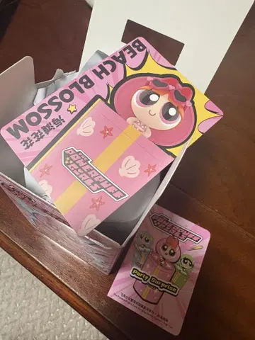 POP MART 파워퍼프걸 파티 서프라이즈 시리즈 블라썸