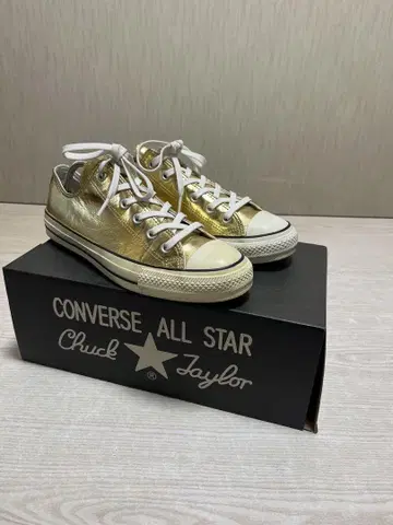 CONVERSE Chuck Taylor 골드 스니커즈