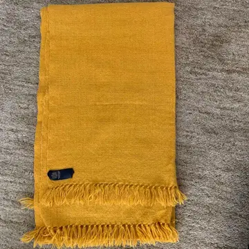 히말라야 울 스톨 머스타드 컬러