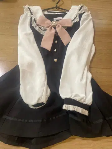LIZLISA 세일러 카라 셋업 긴팔