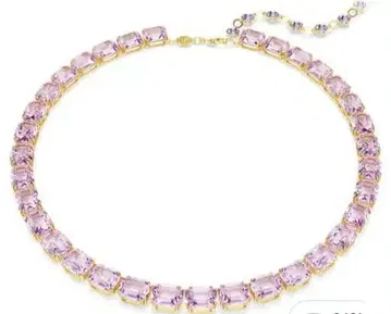 Swarovski Millenia 목걸이 퍼플