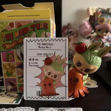 러브부 THE MONSTERS Wacky Mart 피규어