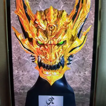 암흑기사 1/1 키바 헤드 모델 골드 컬러 Ver,