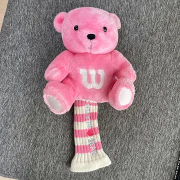 Wilson 핑크 곰 골프헤드커버