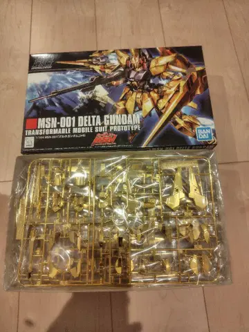 반다이 MSN-001 델타 건담 HG 1/144 프라모델 미조립