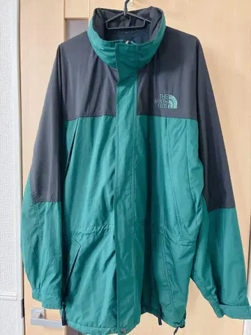 THE NORTH FACE 마운틴 후드티 그린 블랙