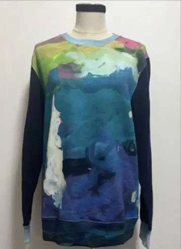 TSUMORI CHISATO 그라데이션 프린트 긴팔 맨투맨
