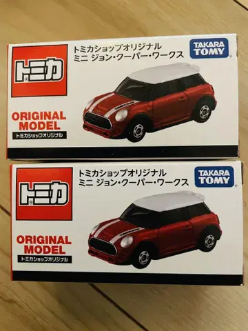 토미카샵 오리지널 미니 쿠퍼 웍스 2대 세트