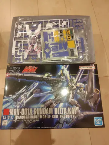 건담 델타 카이 (1/144 HGUC 148 기동전사 건담 UC) 미조립