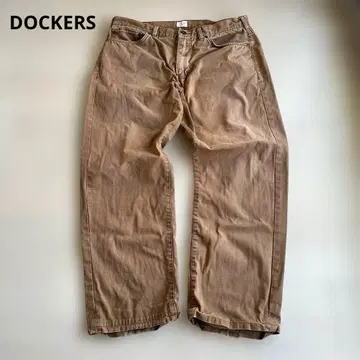 DOCKERS 코튼 팬츠 US 구제 의류 아메카지 빈티지 워크 팬츠
