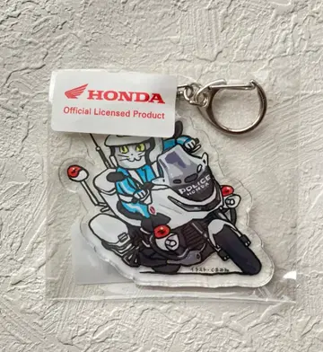 일하는 고양이 백바이 대원 NT1100P HONDA 콜라보 아크릴 키링