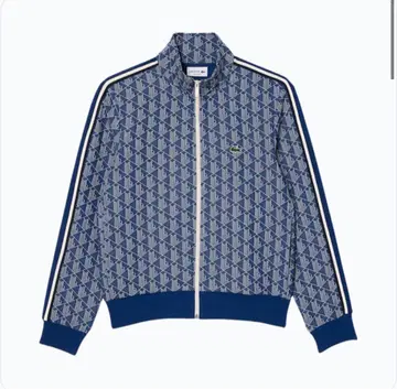Lacoste 기하학 패턴 집업 자켓 사이즈 4