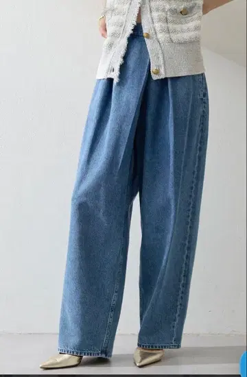 Whim Gazette 랩 데님 팬츠