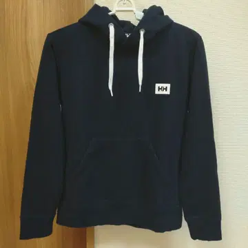 HH 후드 부착 네이비 후드티