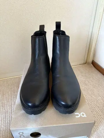GU 리얼 가죽 사이드 고어 부츠 27cm