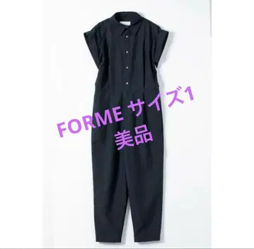 히가시하라 아키 forme 점프 수트 네이비 1