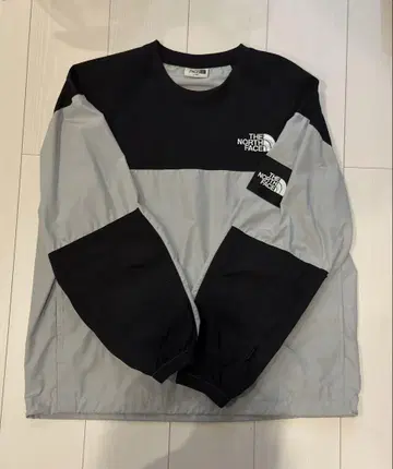 THE NORTH FACE 긴팔 티셔츠 블랙 그레이