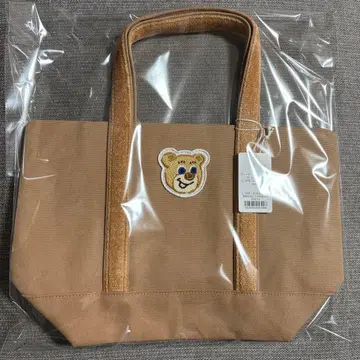 러브러리 바이 페이러 올드 테디 와펜 토트백 스몰 베이지