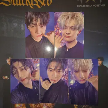 TXT Starkissed 포토 카드반 트레이딩 카드 컴플리트