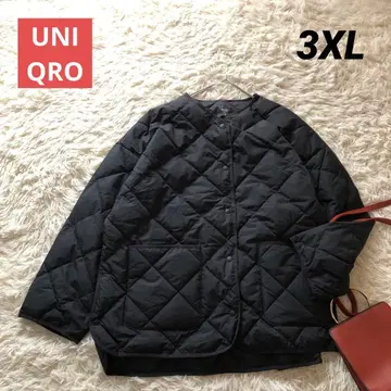 완판템 유니클로 [ 3XL ] 퍼프테크 릴랙스 자켓 경량 빅 사이즈 블랙