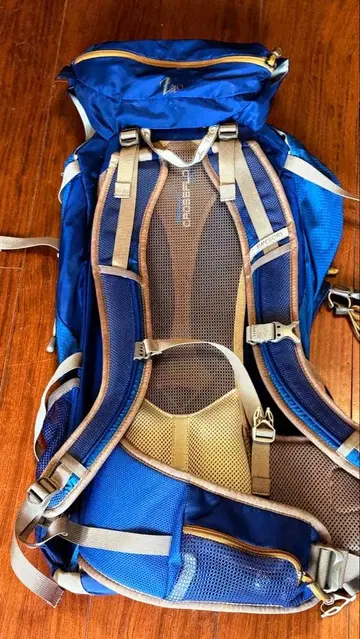 미사용 GREGORY Z40 블루 백팩