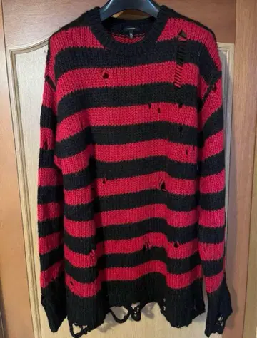 [최저가] 데미지 니트 커트 코베인