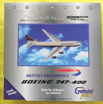 Gemini Jets BRITSH ASIA AIRWAYS 747-400