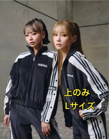 adidas W ADIBREAK VELOUR TT 블랙 L