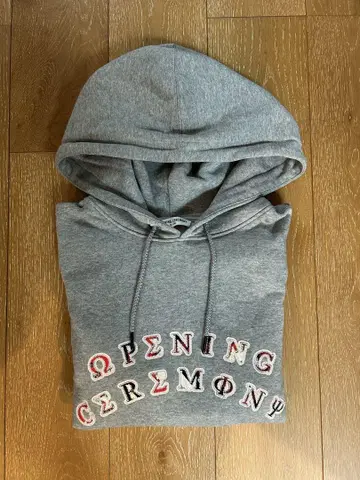 OPENING CEREMONY 그레이 후드티