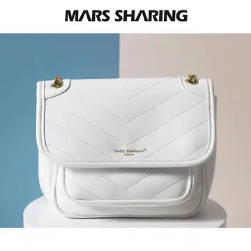 MARS SHARING 숄더백 백 가방 WHITE