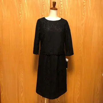 도쿄 소와르 TOKYO SOIR 원피스 블랙 포멀 미사용 새상품