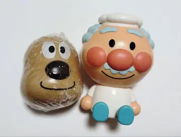 커다란 호빵맨 마스코트 치즈 잼 아저씨 가챠가챠 완구