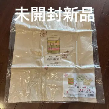 후지노 매실 다시마차 에코백