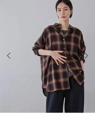 [새상품] JEANASIS 지나시스 모듬 체크 셔츠 LS