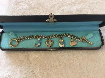 Juicy couture 팔찌 에나멜 참 부착 빈티지 레어