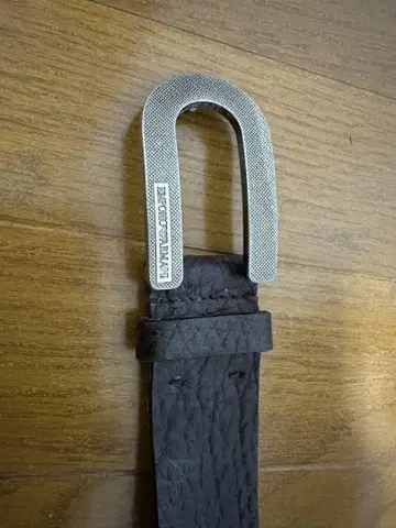 엠포리오 아르마니 가죽 벨트 다크 브라운