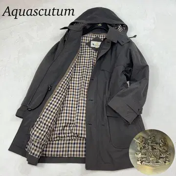 J295 M 아쿠아 스큐텀 모즈 코트 그레이 남성용