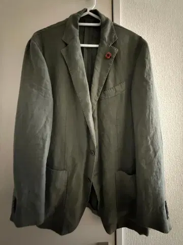 LARDINI(라르디니) 올리브 그린 테일러드 자켓