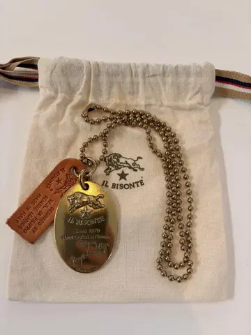 IL BISONTE 목걸이